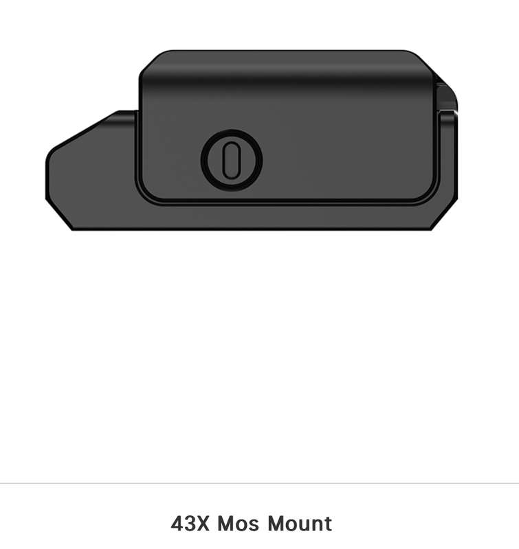 Olight Rail Mount for mini weapon lights