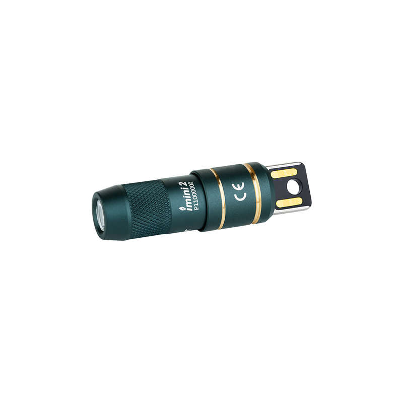 Olight iMini 2 50 Lumen Rechargeable Keychain Flashlight with USB Plug