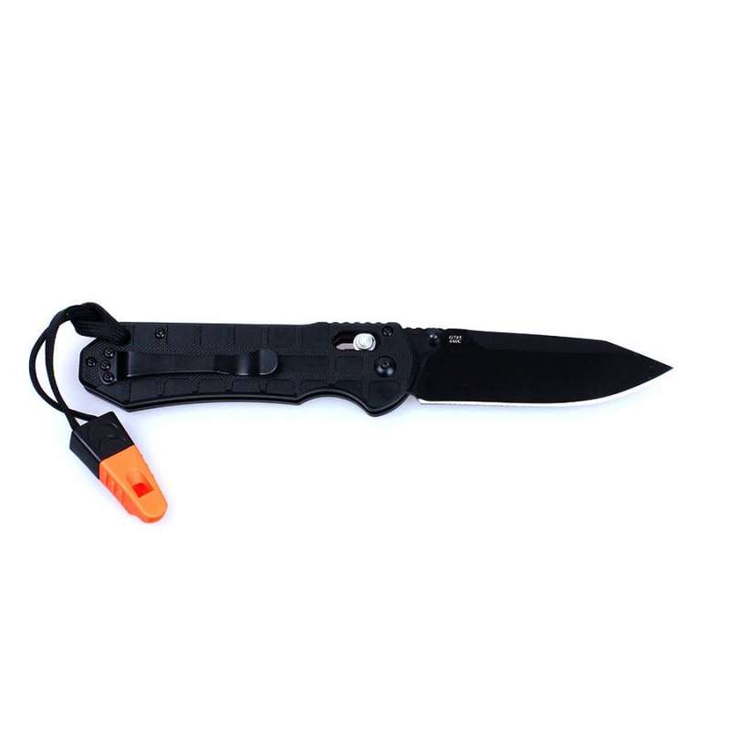 Ganzo G7453P-WS 440C Folding Knife G10 Handle 210mm EDC Tool with Whistle