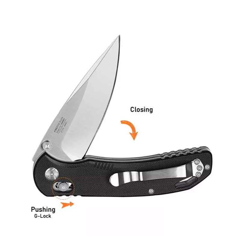 Firebird G7531 440C Folding Knife G10 Handle 210mm EDC Tool