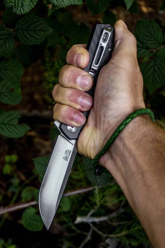Firebird FH11-CF D2 Folding Knife for Outdoor Use