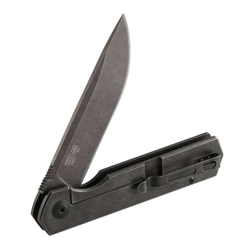 Firebird FH13-SS D2 Folding Knife Steel Handle 205mm EDC Tool with Clip