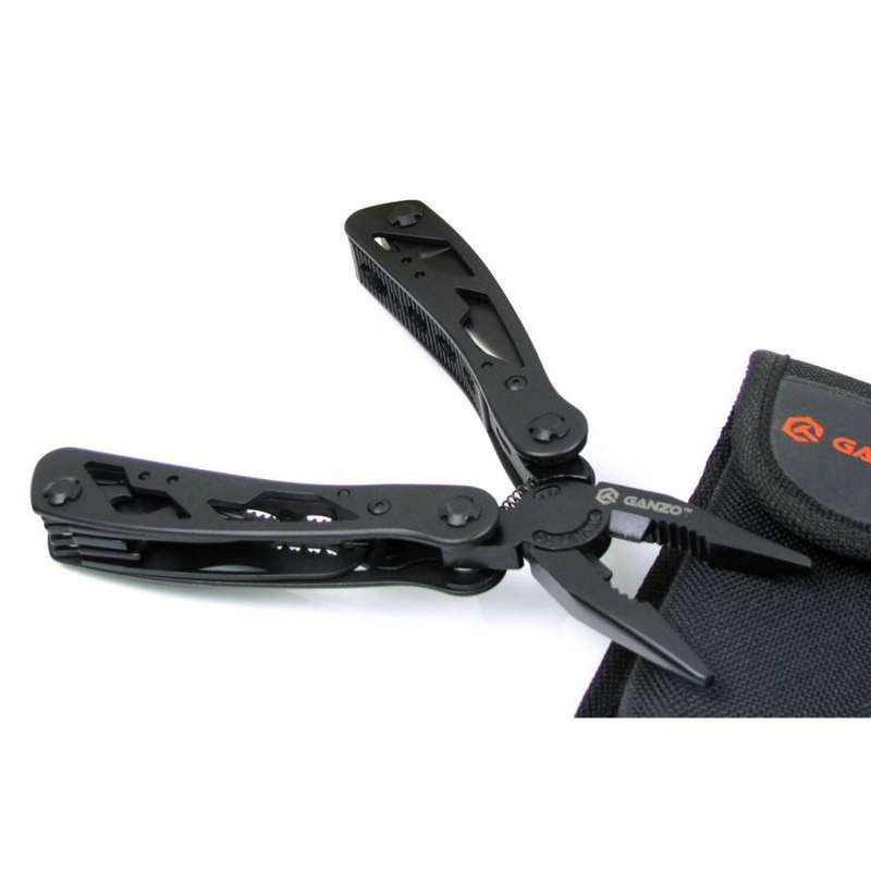 Ganzo G104 440C MultiTool 22-in-1 Full-Size EDC Tool with Nylon Pouch