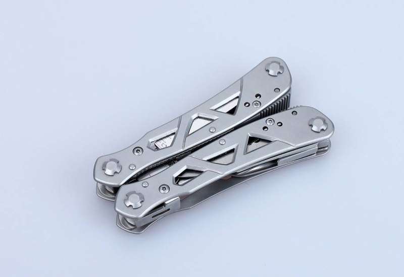 Ganzo G112 3CR13 MultiTool 11-in-1 Full-Size EDC Tool with Nylon Pouch