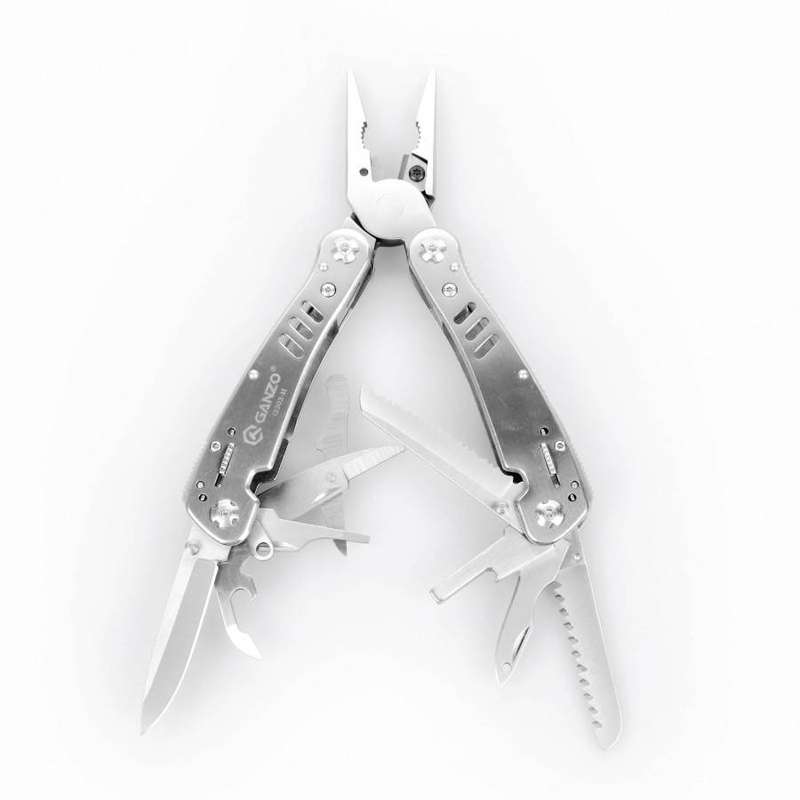 Ganzo G302H 440C MultiTool 26-in-1 Full-Size EDC Tool with Nylon Pouch