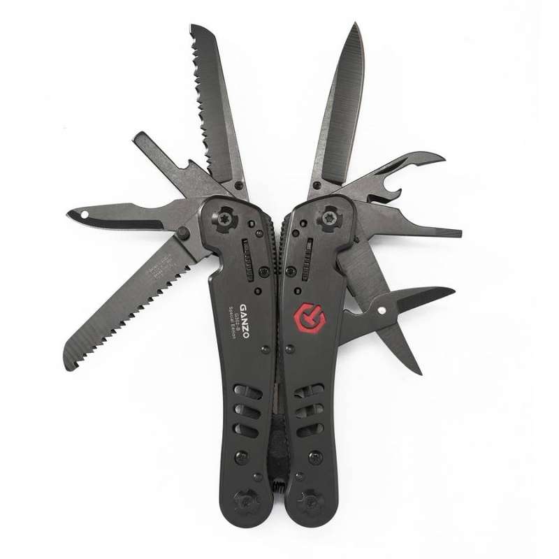 Ganzo G302B 440C MultiTool 26-in-1 105mm for Outdoor Use