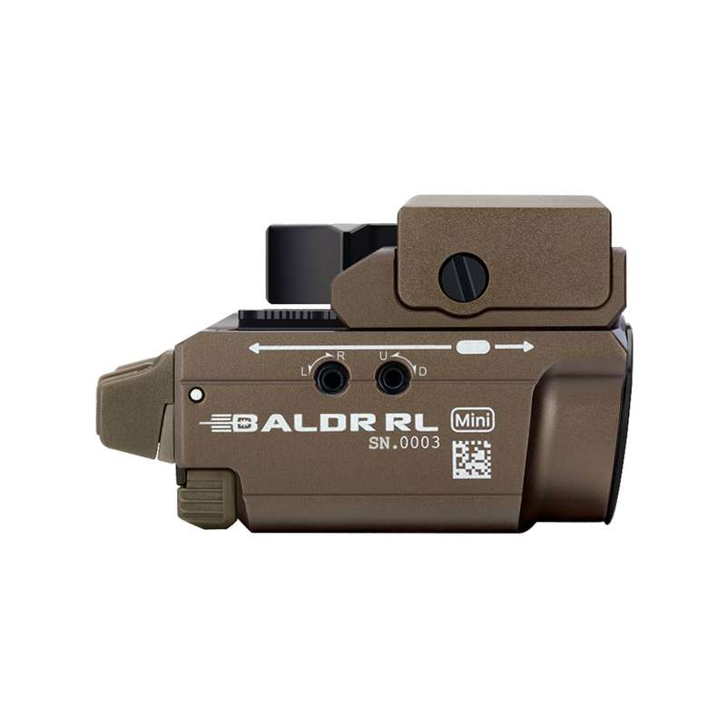 Olight Baldr RL Mini 600 Lumen 130m Rechargeable Weapon Light