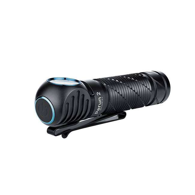 Olight Perun 2 Kit 2500 Lumen 166m Throw Rechargeable Headlamp with Headband