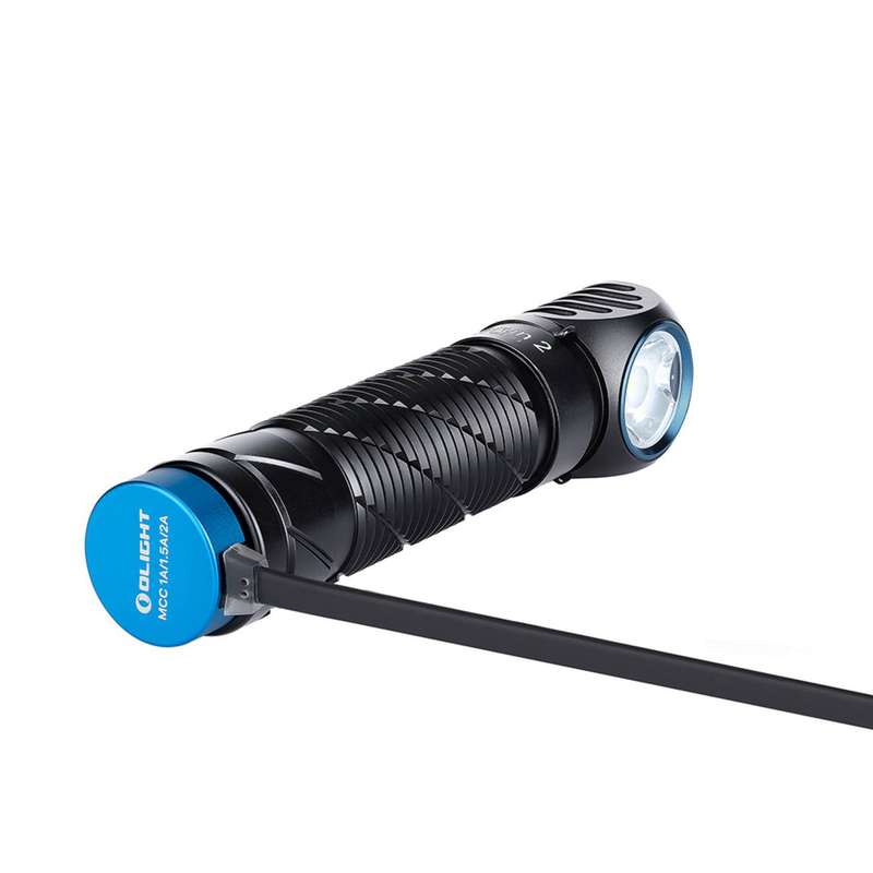 Olight Perun 2 Kit 2500 Lumen 166m Throw Rechargeable Headlamp with Headband