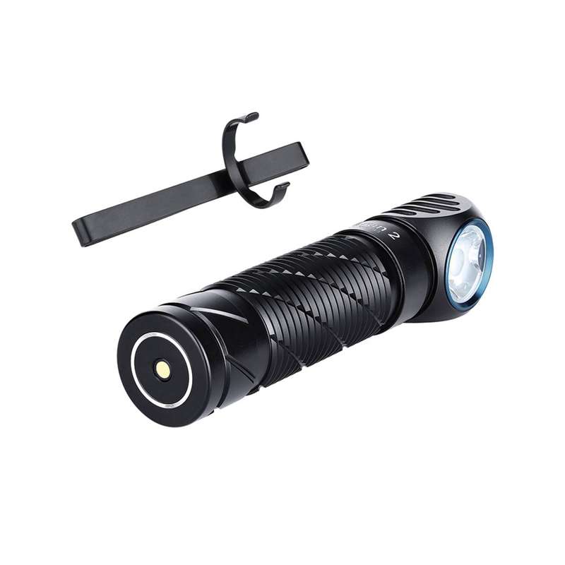 Olight Perun 2 Kit 2500 Lumen 166m Throw Rechargeable Headlamp with Headband