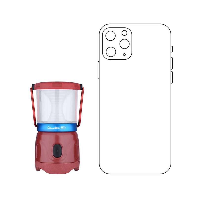 Olight Olantern Mini Wine Red 150 Lumen 30m Throw Rechargeable Camping Light