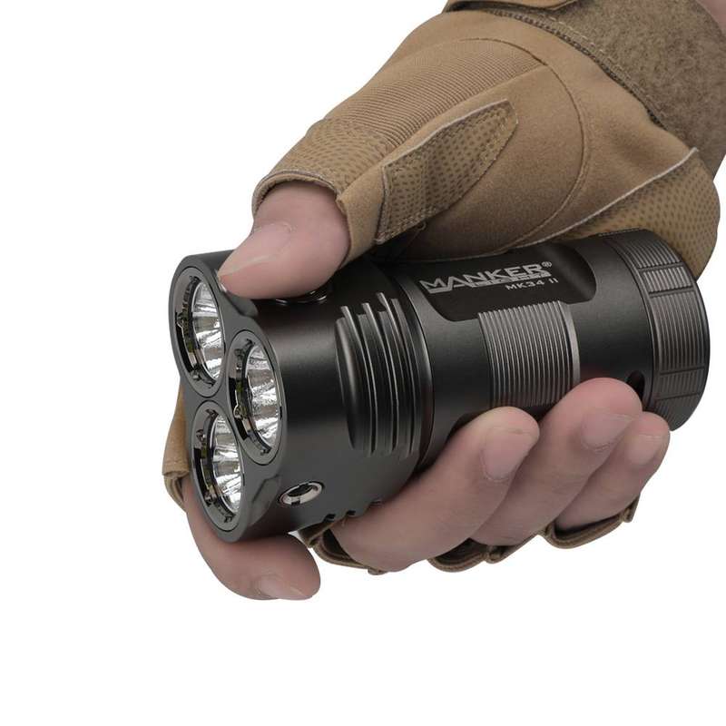 END OF RANGE Manker MK34 II 26000 Lumen 350m Throw Rechargeable LED Searchlight