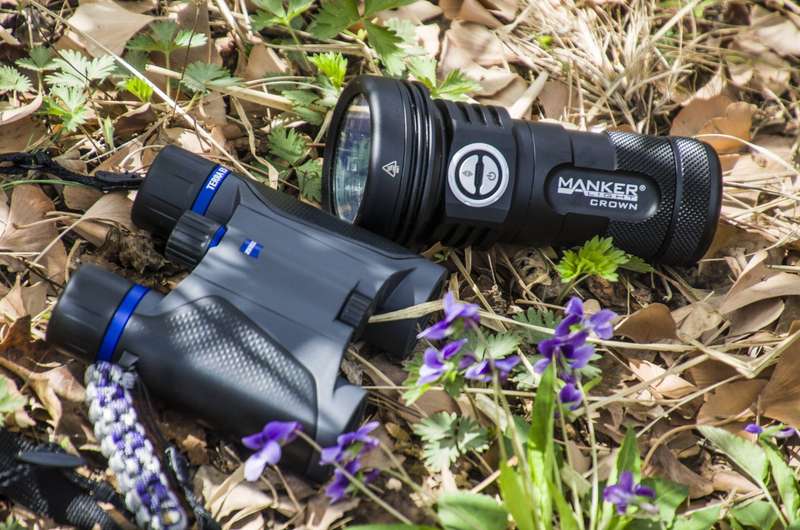 Manker CROWN Digital Zoom 5000LM 900m Rechargeable Flashlight