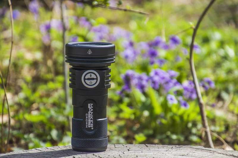 Manker CROWN Digital Zoom 5000LM 900m Rechargeable Flashlight