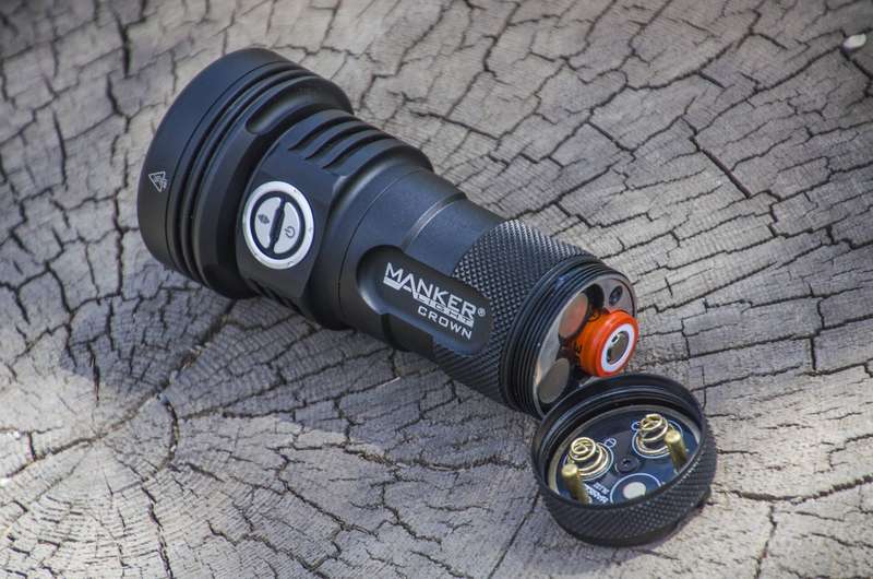 Manker CROWN Digital Zoom 5000LM 900m Rechargeable Flashlight