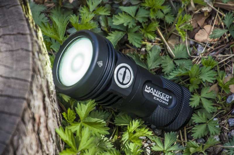 Manker CROWN Digital Zoom 5000LM 900m Rechargeable Flashlight