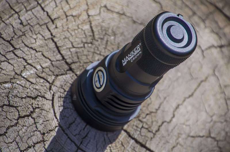Manker CROWN Digital Zoom 5000LM 900m Rechargeable Flashlight