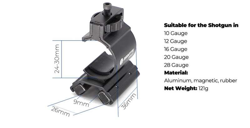 Brinyte BRM03 Magnetic Mount for Flashlights