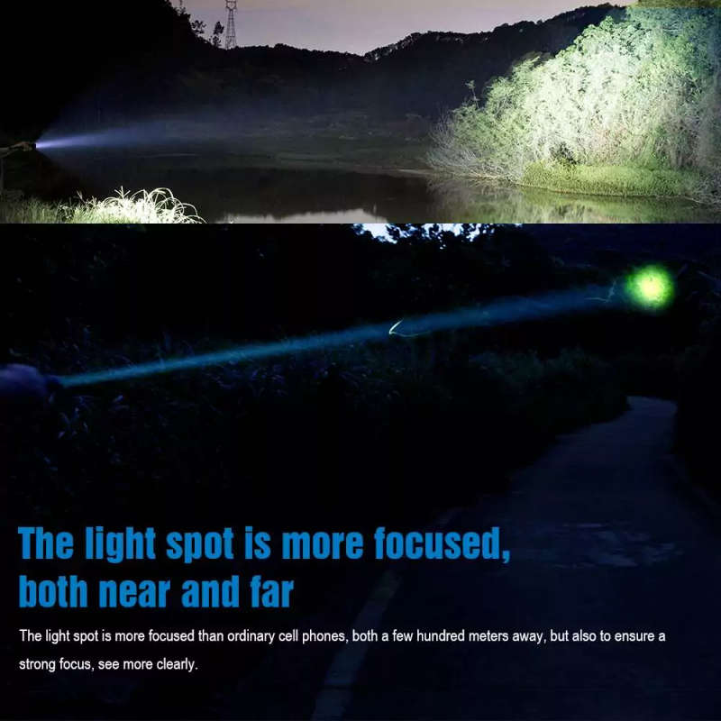 TrustFire T30R LEP 460 Lumens Flashlight with 1100m Throw
