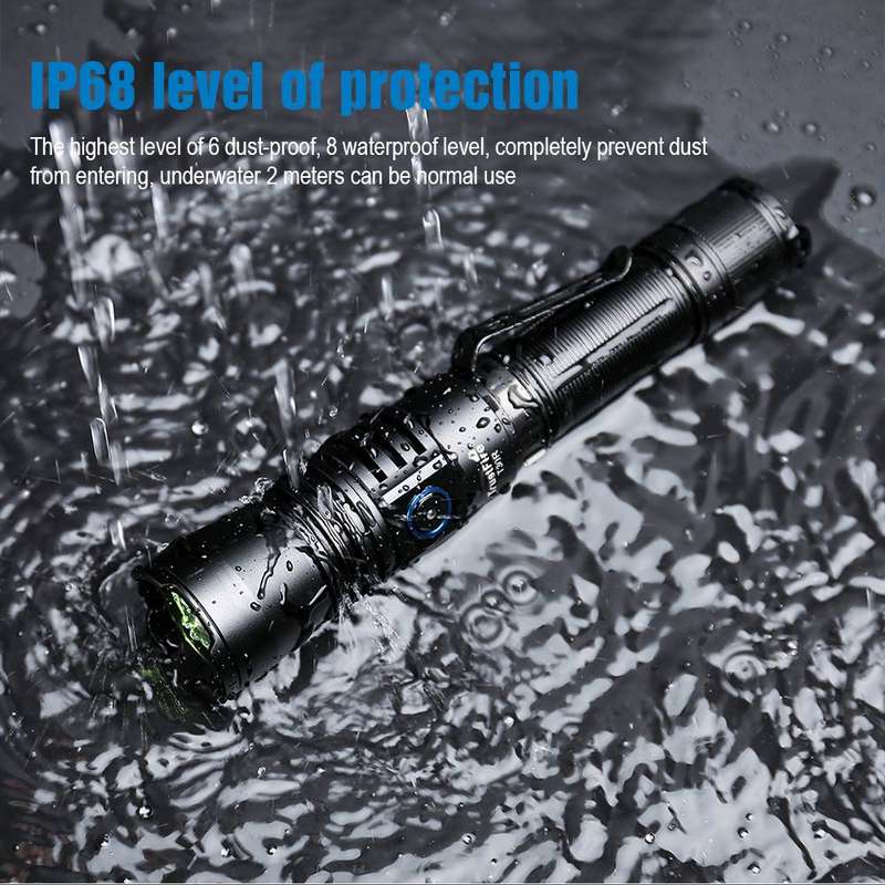 TrustFire T30R LEP 460 Lumens Flashlight with 1100m Throw