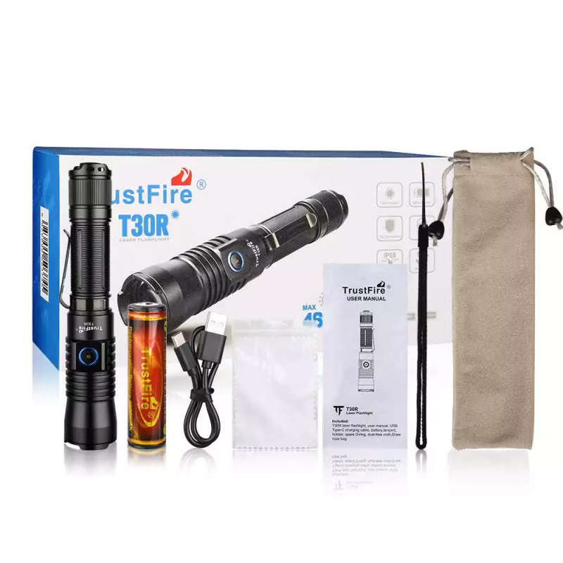 TrustFire T30R LEP 460 Lumens Flashlight with 1100m Throw