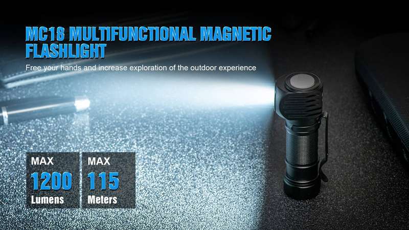 TrustFire MC18 1200 Lumens Headlamp with 115m Throw