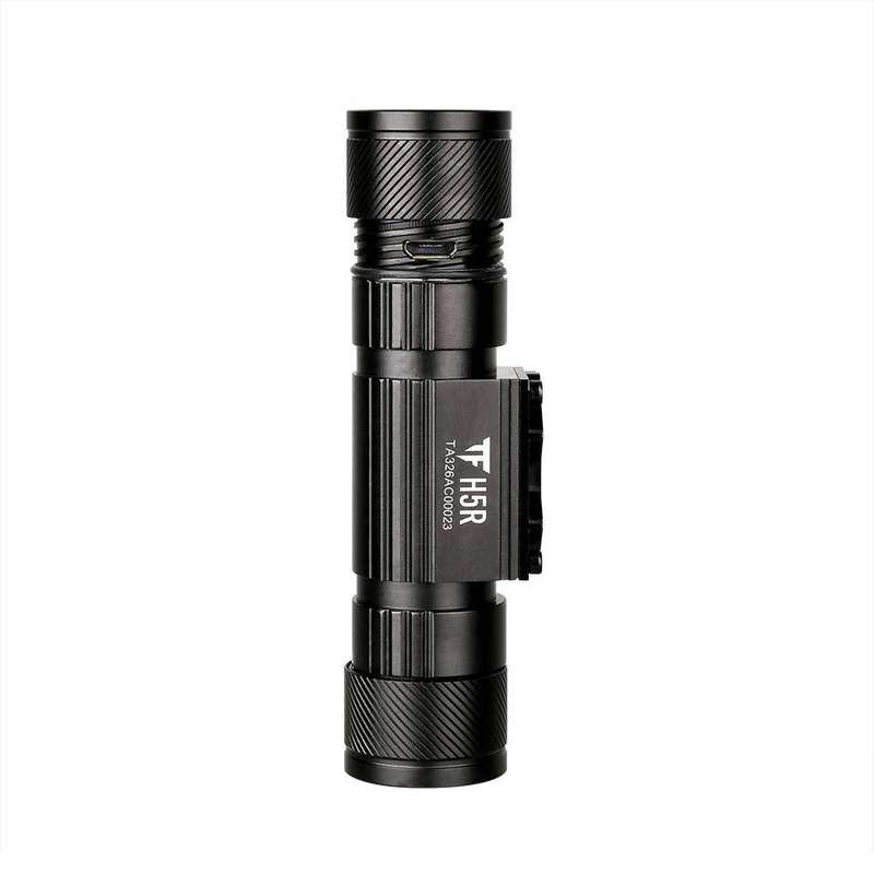 TrustFire H5R Rechargeable Headlamp - 600 Lumens, 115m Throw, Lightweight LED Light
