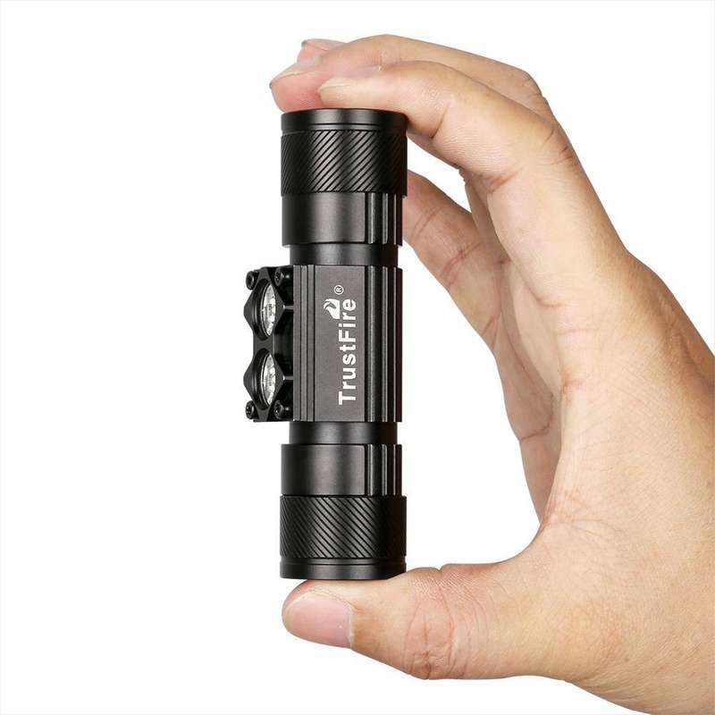 TrustFire H5R Rechargeable Headlamp - 600 Lumens, 115m Throw, Lightweight LED Light