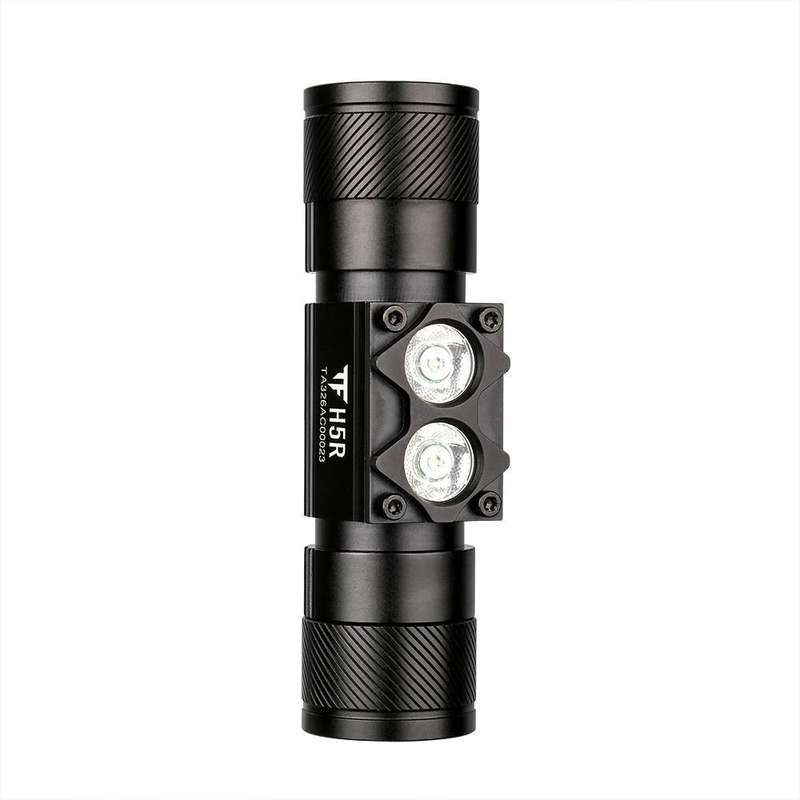 TrustFire H5R Rechargeable Headlamp - 600 Lumens, 115m Throw, Lightweight LED Light