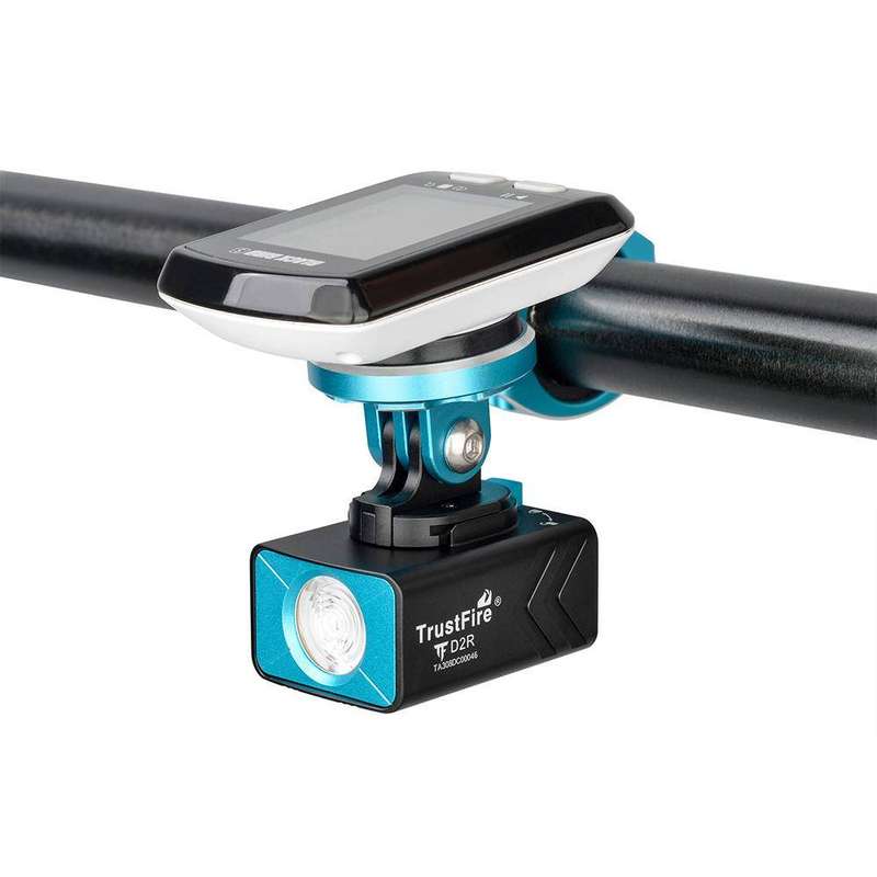 TrustFire D2R Rechargeable Bike Light - 450 Lumens, 105m Throw, IP66 Waterproof