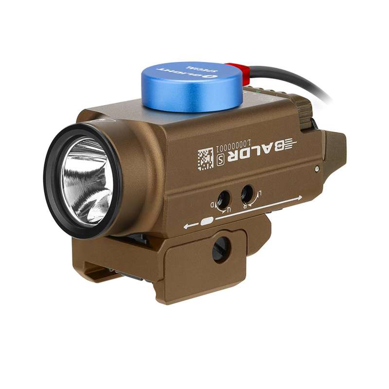 Olight Baldr S Desert Tan 800LM 130m Tactical Weapon Light