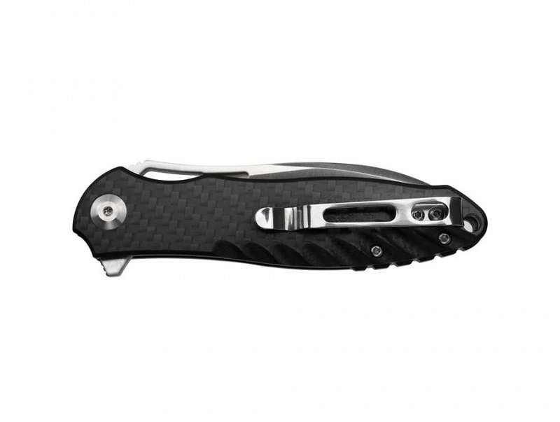 Firebird FH71 Carbon Fibre D2 Folding Knife 199mm EDC Tool
