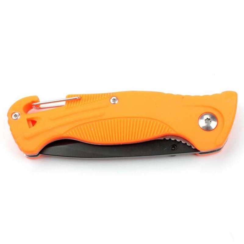 Ganzo G611 420C Folding Knife Plastic Handle 190mm EDC Tool with Whistle