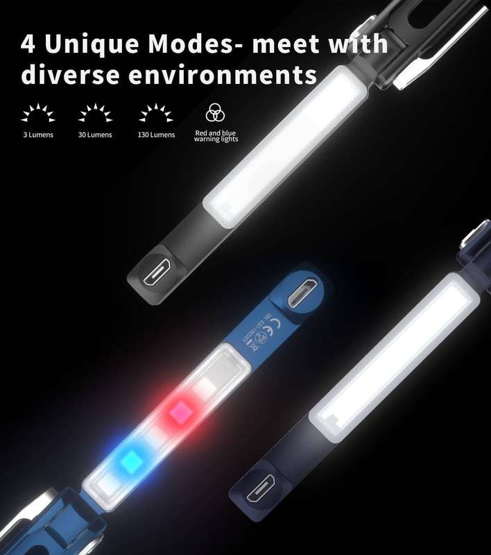 WUBEN Gecko E61 EDC Pen Rechargeable Multi-functional Penlight 130 Lumen 8m