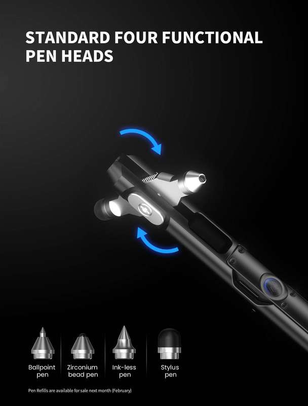 WUBEN Gecko E61 EDC Pen Rechargeable Multi-functional Penlight 130 Lumen 8m