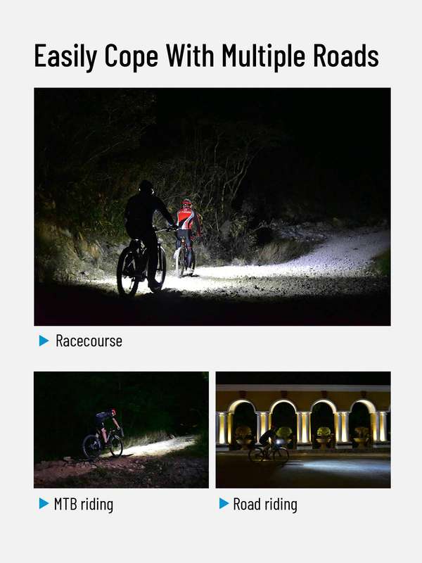 WUBEN B1 Professional MTB Bicycle Light 3600LM 179m Rechargeable