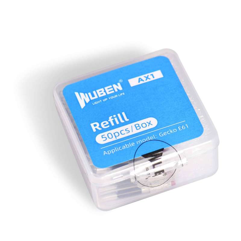 Wuben E61 Extra Pen Refills 50pcs Set for EDC Pen Light