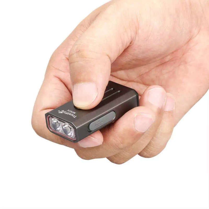 TrustFire MiniX Keychain Flashlight - 320 Lumens, 86m Throw, UV or Red LED Options