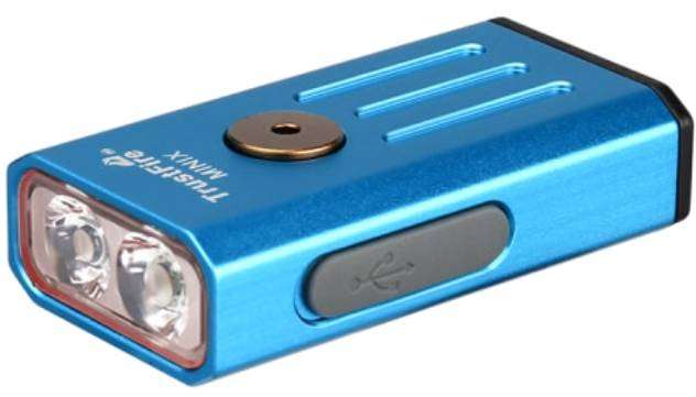 TrustFire MiniX Keychain Flashlight - 320 Lumens, 86m Throw, UV or Red LED Options