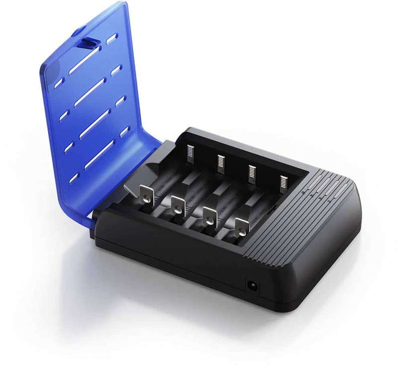 Soshine S1 Max Speedy Smart Charger for 18650 17500 18500 17650 Li-Ion Batteries