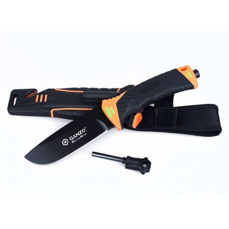 Ganzo G8012 440C Fixed Blade Knife 245mm Survival Tool