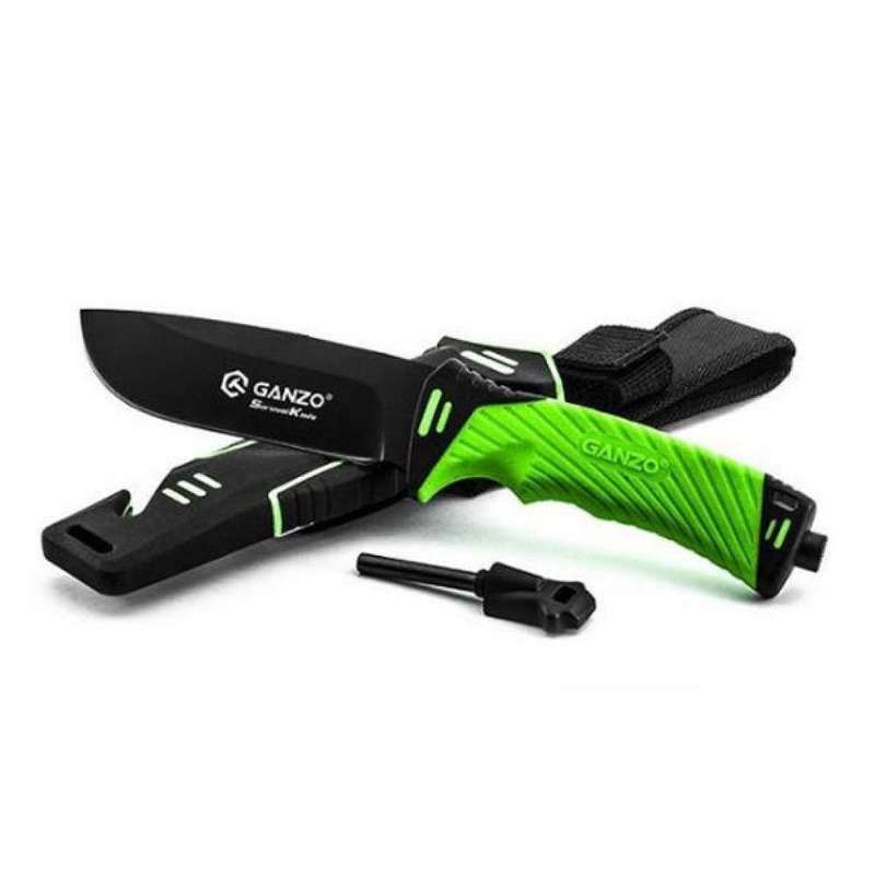 Ganzo G8012 440C Fixed Blade Knife 245mm Survival Tool