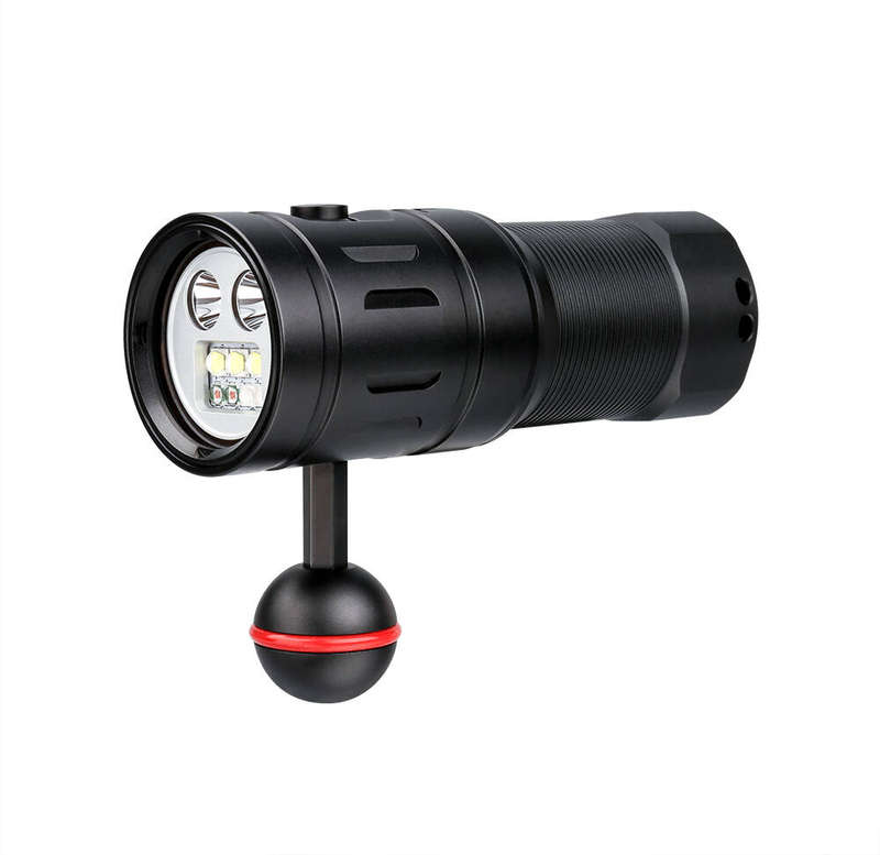 TrustFire DF35 2350 Lumen 117m Rechargeable Diving Flashlight (no charger)
