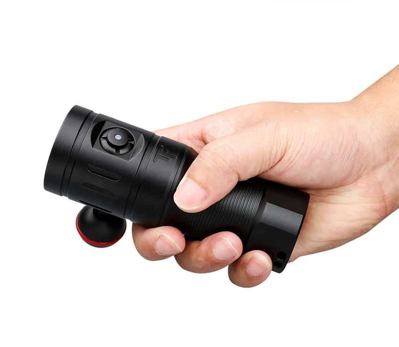 TrustFire DF35 2350 Lumen 117m Rechargeable Diving Flashlight (no charger)