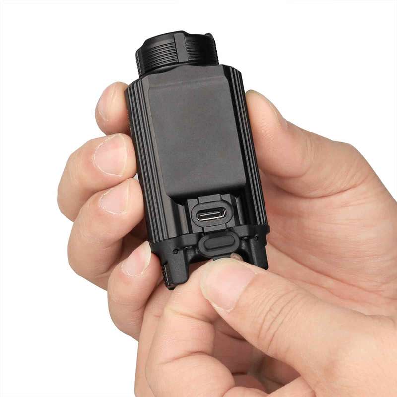 TrustFire GM35 Pistol Light - 1350 Lumens, 106m Throw, Rechargeable Tactical Flashlight
