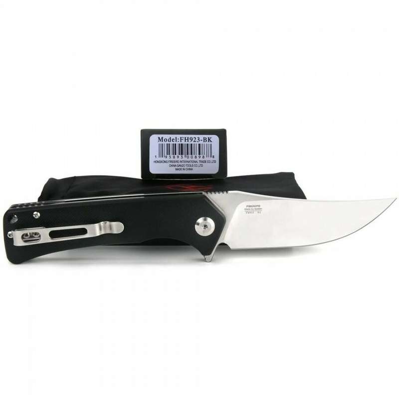 Firebird FH923-BK Folding Knife D2 Steel G10 Handle 202mm