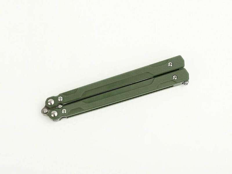 Ganzo G766 440C Butterfly Knife G10 Handle 203mm EDC Tool