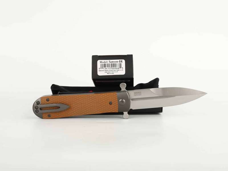 Adimanti Samson Folding Knife D2 Steel G10 Handle