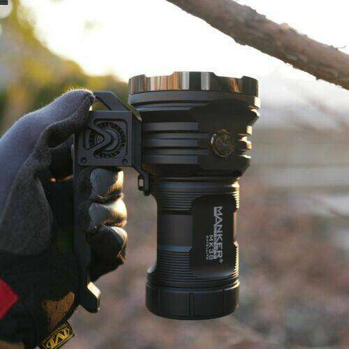 END OF RANGE Manker MK38 41500 Lumen 1200m Throw Rechargeable LED Searchlight