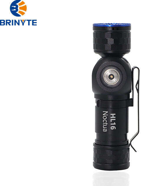END OF RANGE Brinyte HL16 Noctua 520 Lumen 140m Throw Rechargeable Headlamp